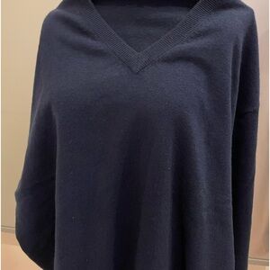 Men’s navy cashmere v neck